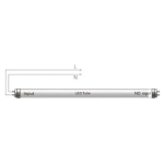 Aigostar Λάμπα LED T8 18W G13 3000k 1.2m