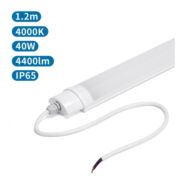 Aigostar LED Γραμμικό φωτιστικό κρεμαστό-οροφής 120cm 40W 4400lm 4000K 220-240V IP65