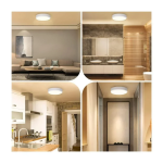 Aigostar Πλαφονιέρα οροφής LED 12W Ø23cm λευκή