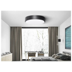 Aigostar Πλαφονιέρα οροφής LED 12W Ø23cm μαύρο
