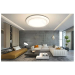 Aigostar Πλαφονιέρα Οροφής LED 20W 1400lm 120° AC 220-240V IP20 Φ34.4 x Υ7.1cm Ψυχρό Λευκό 6500K