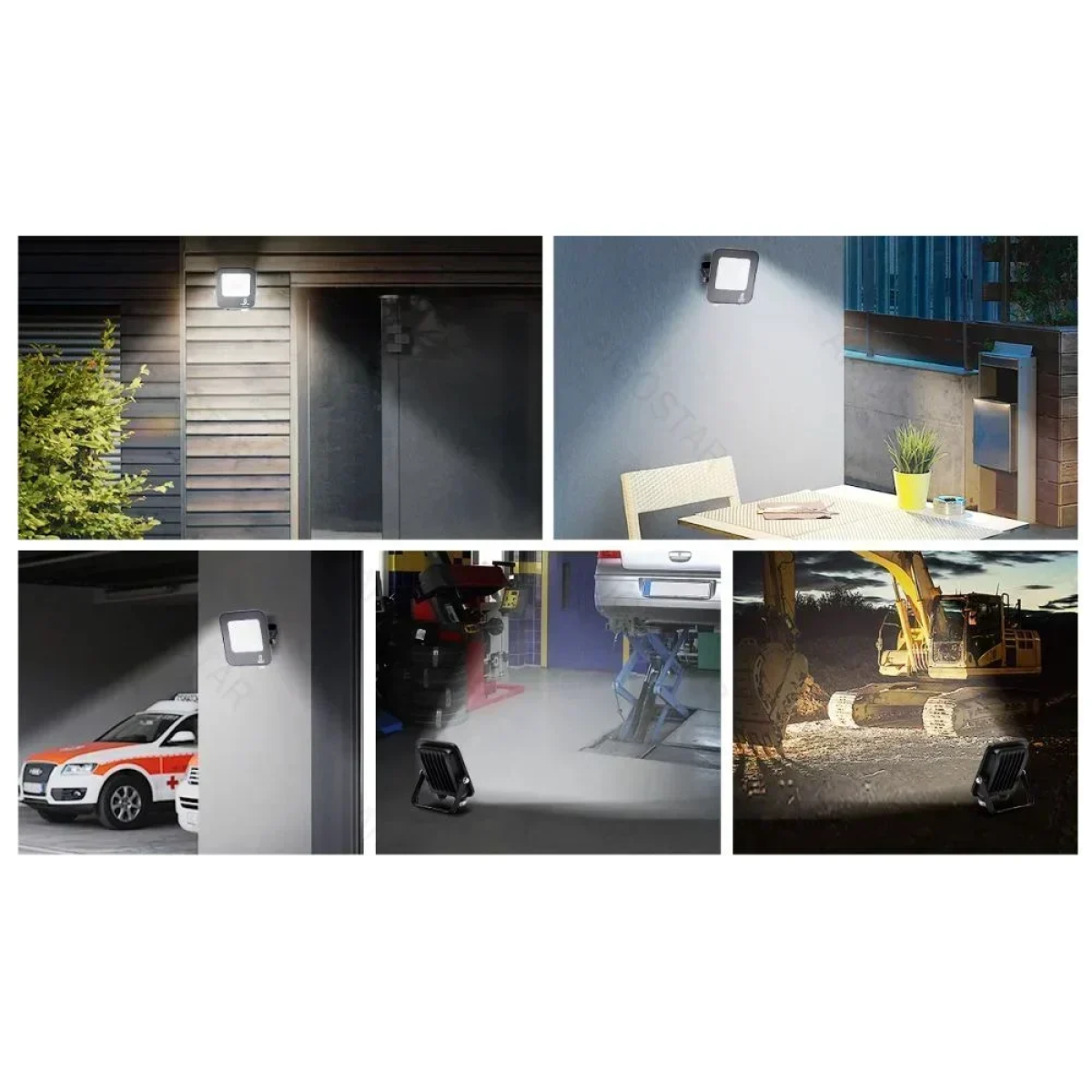 Aigostar Προβολέας Led 30W 4000K 2700 Lumen 110° Αδιάβροχος IP65
