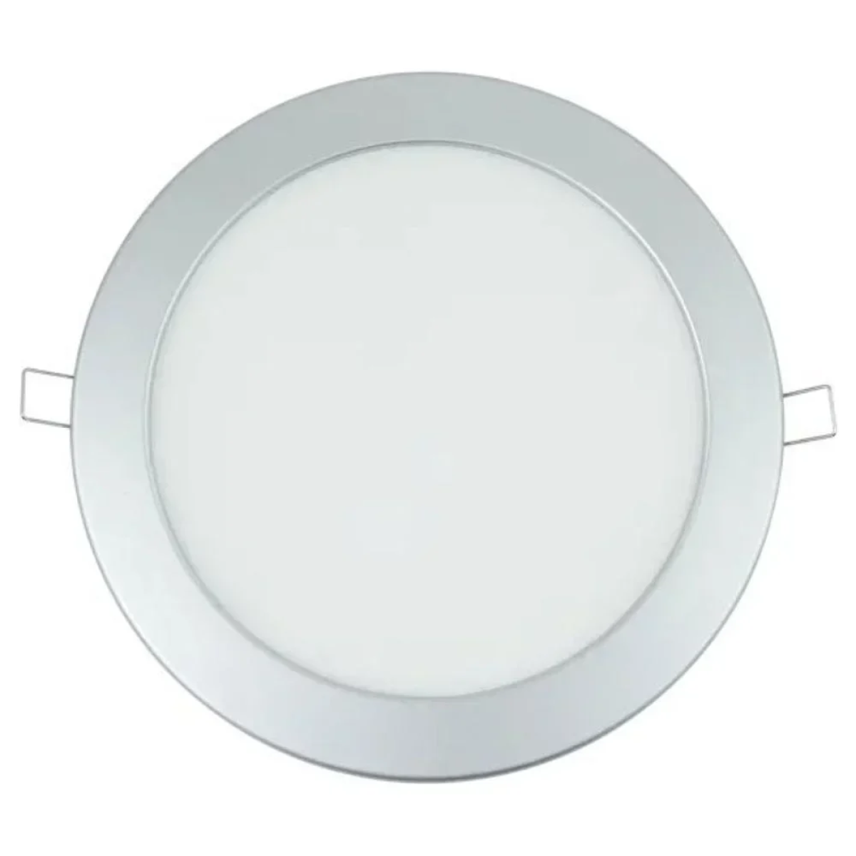 Aigostar Στρογγυλό Panel Χωνευτό LED 16W 3000K 1130Lm Φ205mm 230V AC Ασημί
