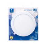 Aigostar Στρογγυλό Panel Χωνευτό LED 24W 4000K 1680Lm Φ240mm 230V AC Λευκό