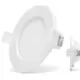 Aigostar Στρογγυλό Panel Χωνευτό LED 9W 6500K 850Lm Φ115mm 230V AC Λευκό