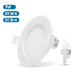 Aigostar Στρογγυλό Panel Χωνευτό LED 9W 6500K 850Lm Φ115mm 230V AC Λευκό