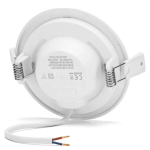 Aigostar Στρογγυλό Panel Χωνευτό LED 9W 6500K 850Lm Φ115mm 230V AC Λευκό