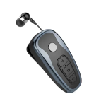 Ακουστικό πέτου Bluetooth Handsfree Moxom MX-WL86 μαύρο/μπλε
