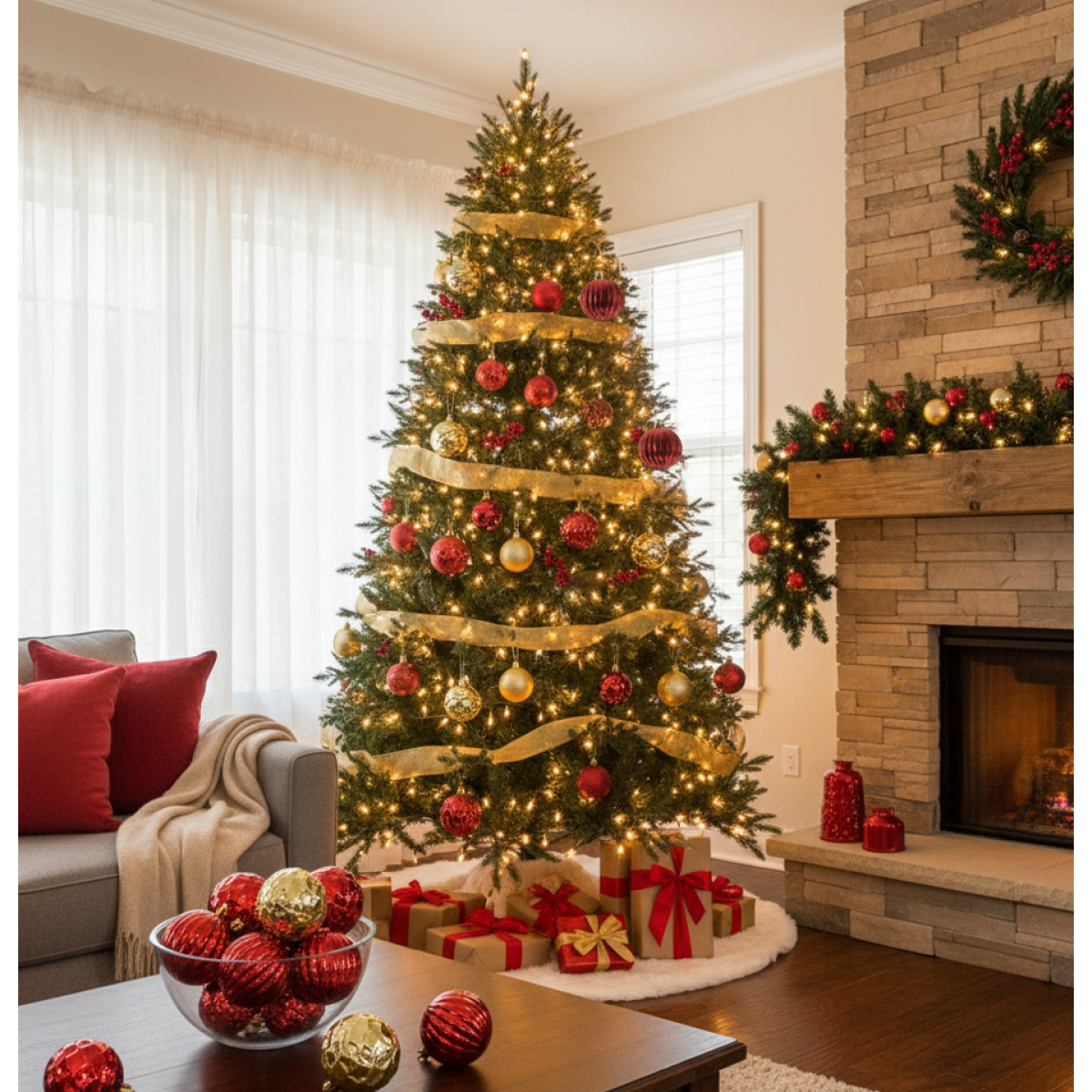 Μπάλες Ανάγλυφες 6τεμ ø6cm Xmasfest 1132773
