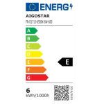 Μπάρα LED Τύπου Φθορίου 6W Λευκό Ψυχρό 60cm Aigostar