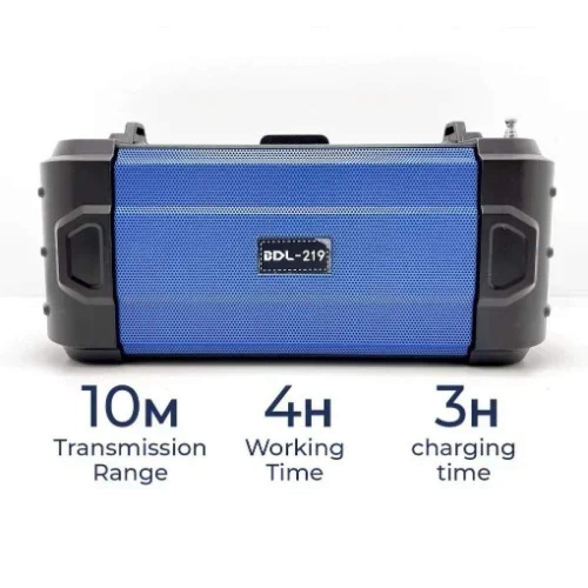 BDL-219 Φορητό Ασύρματο Ηχείο Bluetooth με φακό & ηλιακό πάνελ φόρτισης