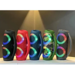 Booms Box3 Mini Ασύρματο Φορητό Ηχείο Bluetooth με LED RGB Φωτισμό
