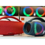 Booms Box3 Mini Ασύρματο Φορητό Ηχείο Bluetooth με LED RGB Φωτισμό