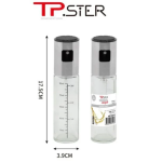 Μπουκάλι - Σπρέι Λαδιού Γυάλινο 100ml 36013 Διάφανο