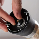Χειροκίνητος Μύλος Μπαχαρικών Γυάλινος 100ml 36009