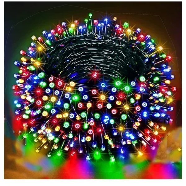 Χριστουγεννιάτικα λαμπάκια 1000LED 3m+50m με πολύχρωμο φωτισμό Aigostar