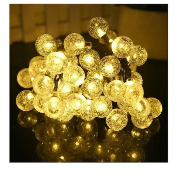 Χριστουγεννιάτικα λαμπάκια 100LED 3m+10m με θερμό φωτισμό Aigostar