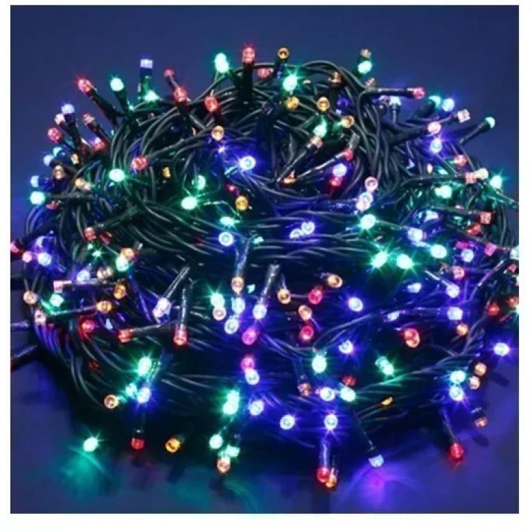Χριστουγεννιάτικα λαμπάκια 100LED μπλε/λευκού/θερμού/RGB φωτισμού