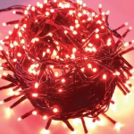 Χριστουγεννιάτικα λαμπάκια 100LED λευκού/μπλε/κόκκινου/ροζ/πράσινου/RGB φωτισμού - Image 2