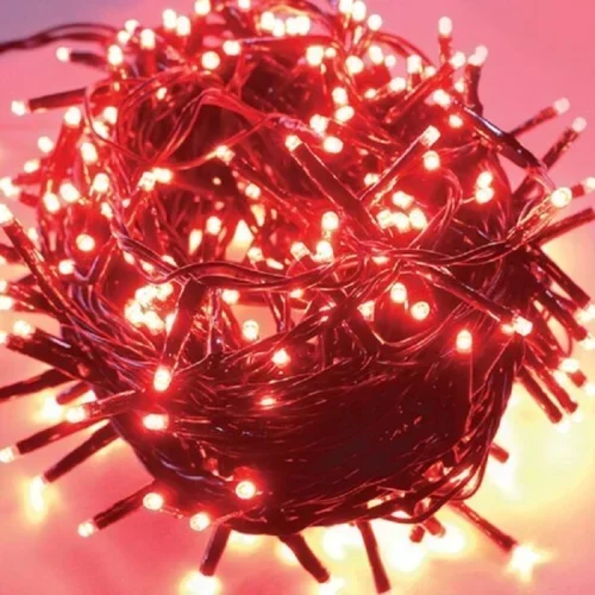 Χριστουγεννιάτικα λαμπάκια 100LED λευκού/κόκκινου/θερμού/RGB φωτισμού - Image 3