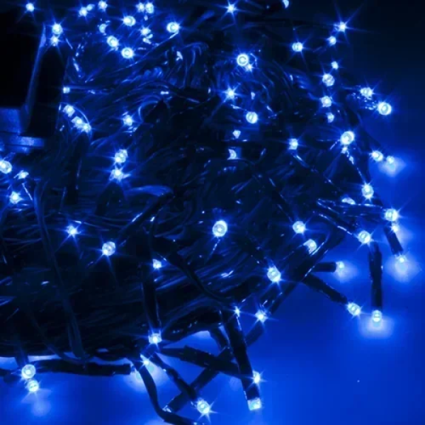 Χριστουγεννιάτικα λαμπάκια 200LED πράσινου/ροζ/μπλε/κόκκινου φωτισμού