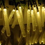 Χριστουγεννιάτικα λαμπάκια 50LED θερμού/ροζ/κόκκινου φωτισμού - Image 2
