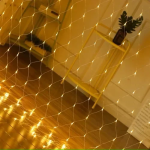 Χριστουγεννιάτικα λαμπάκια "δίχτυ" 100LED 3m (1.5m*1.5m) θερμού φωτισμού Aigostar - Image 2