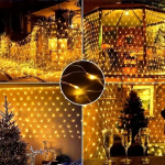 Χριστουγεννιάτικα λαμπάκια "δίχτυ" 100LED 3m (1.5m*1.5m) θερμού φωτισμού Aigostar - Image 3