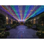 Χριστουγεννιάτικα Λαμπάκια Κουρτίνα 240LED RGB AN57388 - Image 2