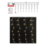 Χριστουγεννιάτικα Λαμπάκια Κουρτίνα 480LED Θερμό Λευκό AN77360