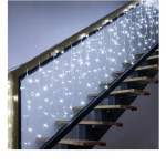 Χριστουγεννιάτικα λαμπάκια "βροχή" 200LED 3m ψυχρού λευκού φωτισμού Aigostar