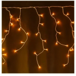 Χριστουγεννιάτικα λαμπάκια "βροχή" 300LED 3m (15m*0.6m) θερμού φωτισμού Aigostar