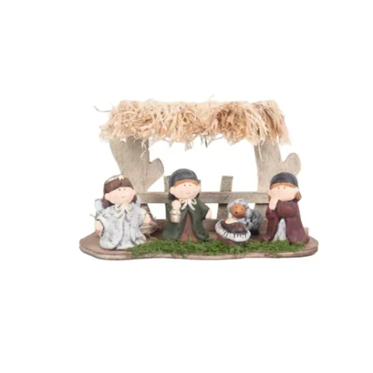 Χριστουγεννιάτικη Φάτνη 14.5x24.5cm 7991933