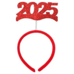 Χριστουγεννιάτικη Στέκα Μαλλιών 2025 Κόκκινη 2905384