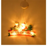 Χριστουγεννιάτικο κρεμαστό στολίδι "Merry Christmas" με LED φωτισμό Aigostar
