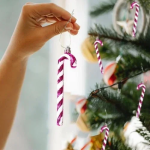 Χριστουγεννιάτικο Στολίδι Candy Cane Κόκκινο Σετ 6 τμχ 7991905