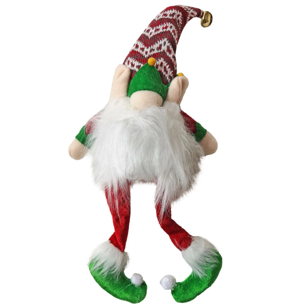 Χριστουγεννιάτικος Άγιος Βασίλης Gnome Ξωτικό με Φωτισμό 38cm Xmasfest 1133672