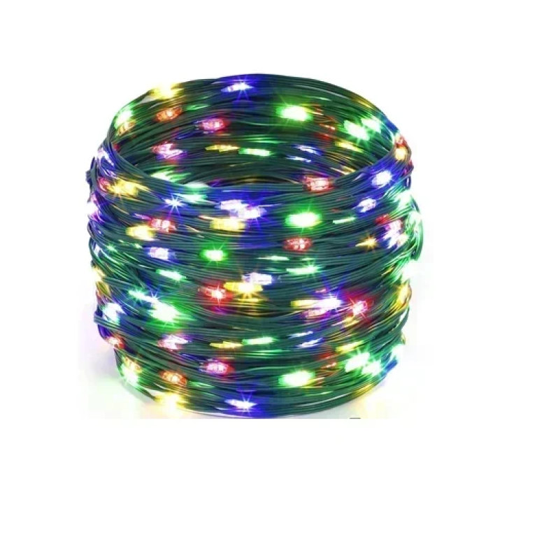 Χριστουγεννιάτικος φωτοσωλήνας 300LED 3m+30m πολύχρωμου φωτισμού Aigostar