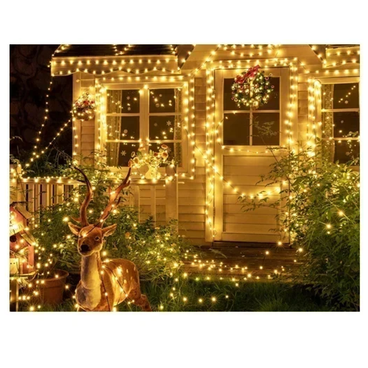Χριστουγεννιάτικα λαμπάκια 500LED 3m+50m θερμού φωτισμού Aigostar - Image 3