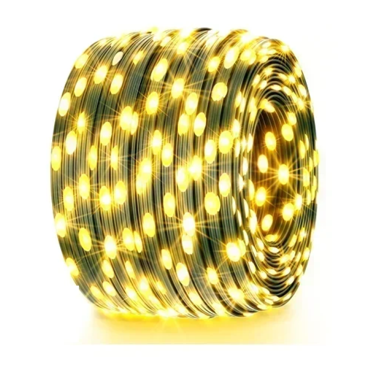 Χριστουγεννιάτικος φωτοσωλήνας 500LED 3m+50m θερμού φωτισμού Aigostar