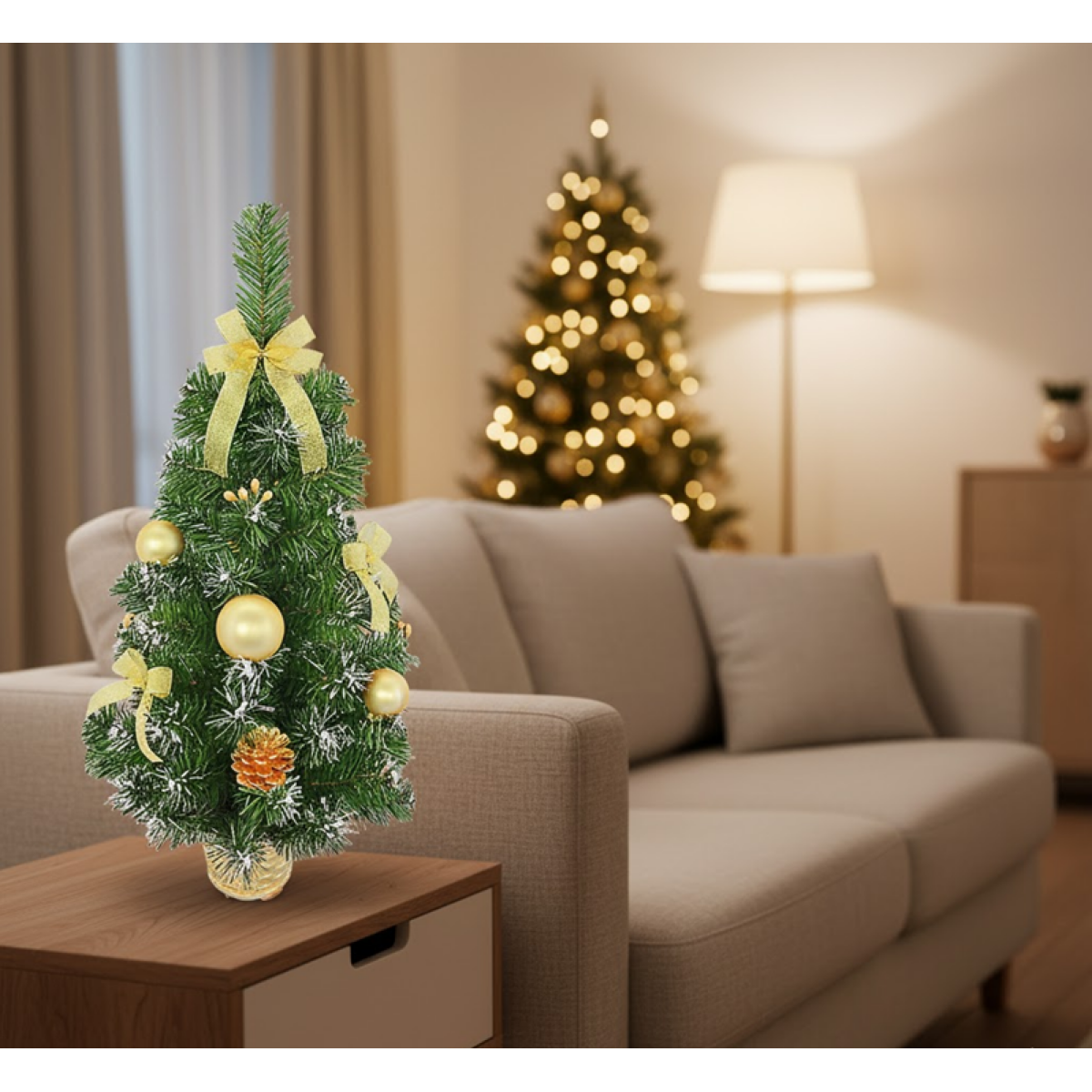 Δεντράκι Στολισμένο 60cm Xmasfest 113935 - 1 τμχ - Image 2