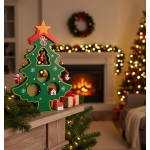 Δέντρο-Ξύλινα Στολίδια σετ 12 τεμ 22x18cm Xmasfest 1132698 - Image 2