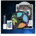 Διακοσμητική ταινία LED 5050-18RGB 5m με τηλεχειριστήριο