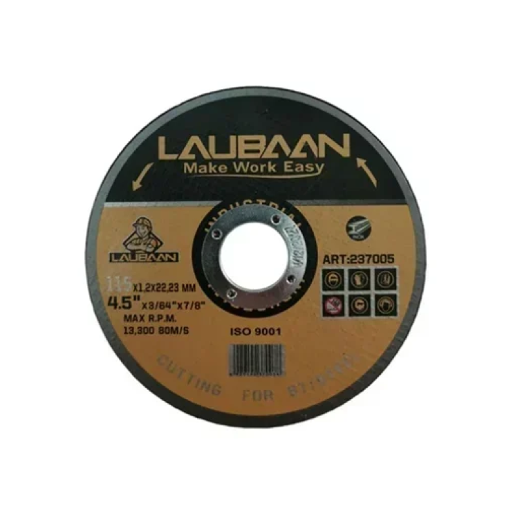 Δίσκος κοπής σιδήρου 115×1.2×22.2mm 13300rpm 237005