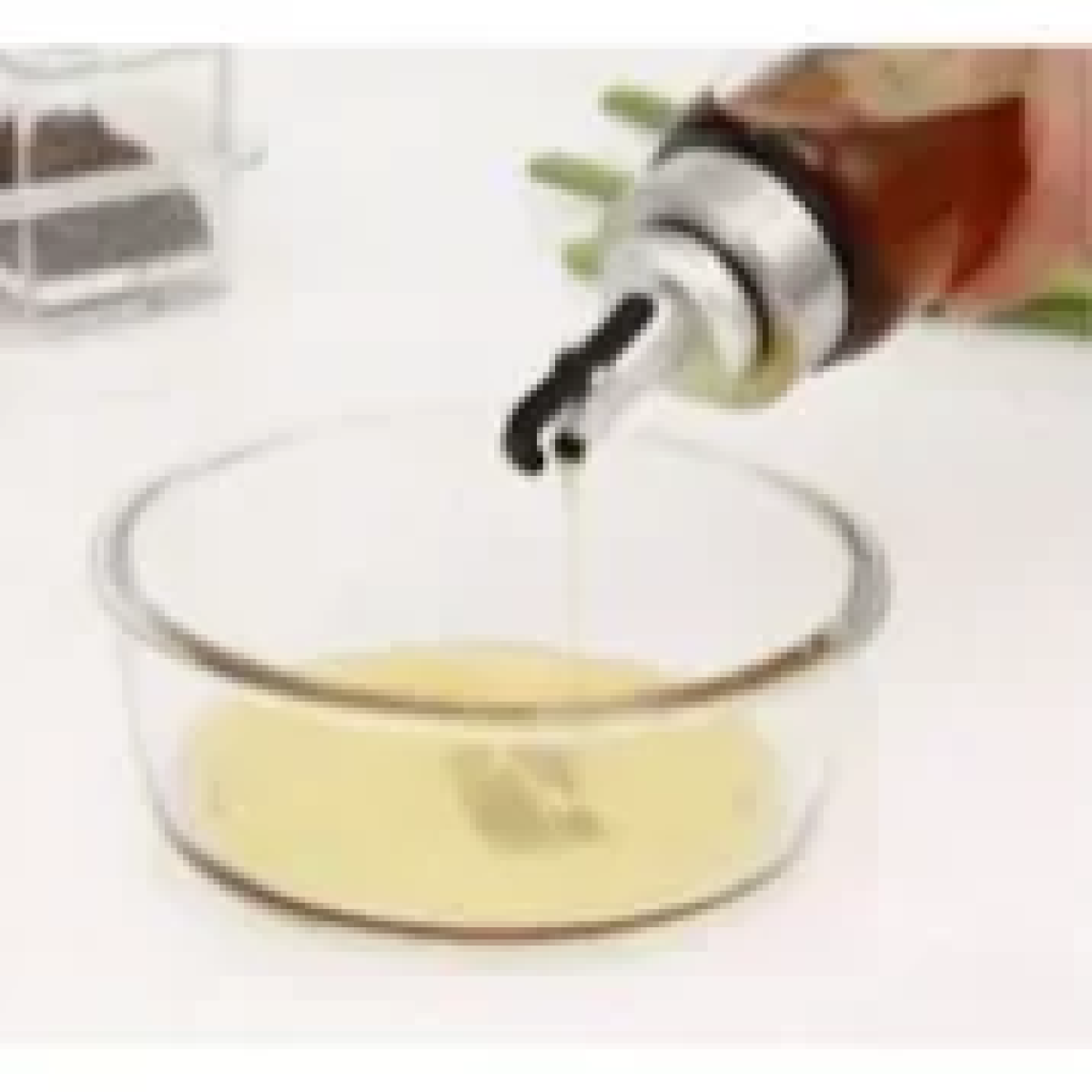 Δοχείο Λαδιού Γυάλινο Με Ροή 300ml 36012