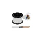 Εύκαμπτο καλώδιο H05VV-F 3x2.5mm 50m - Aigostar λευκό