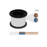Εύκαμπτο καλώδιο H05VVH2-F 2x1.0mm 100m - λευκό