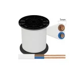 Εύκαμπτο καλώδιο H05VVH2-F 2x1.0mm 200m - λευκό