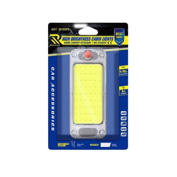 Εσωτερικό φως καμπίνας αυτοκινήτου 54cob 8W W15855-2-1