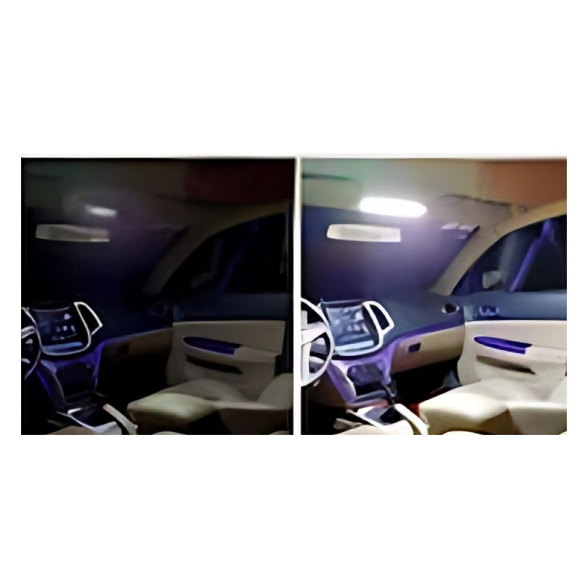 Εσωτερικό φως καμπίνας αυτοκινήτου 60smd 8W W15855-1-1 λευκό